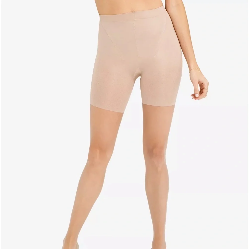 Spanx Women's Super Shaping Tummy Control Sheers E Beige